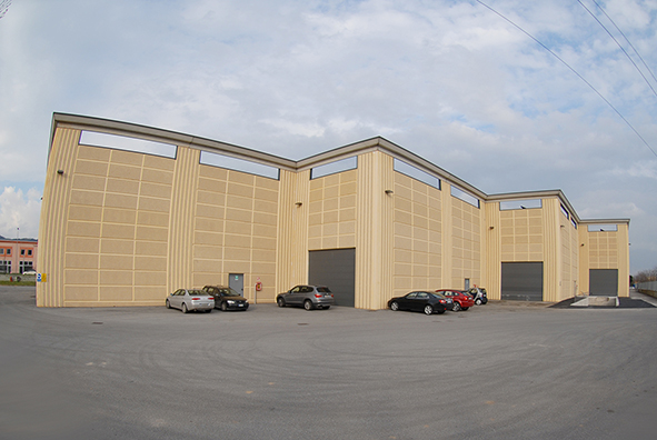 New Logistics Center by Ravelli